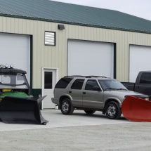 Plow LIneup in Front of New Location